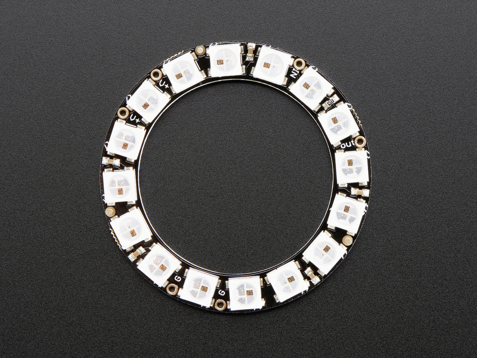 NeoPixel Ring 16 x 5050 RGB LED with Integrated Drivers