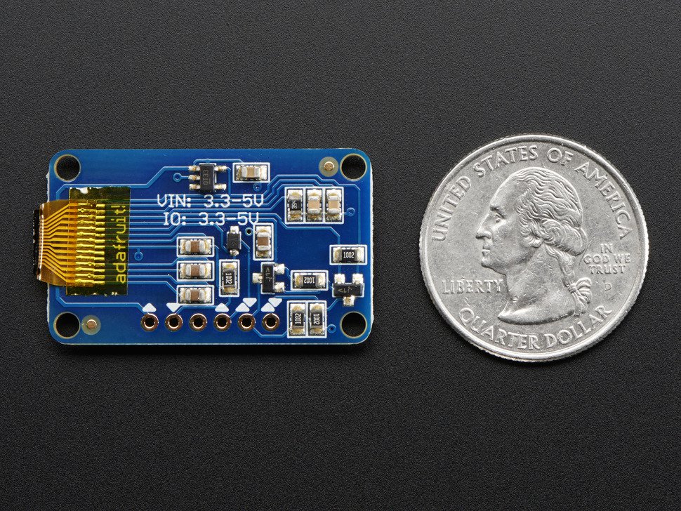OLED Monochrome 128x32 I2C graphic display