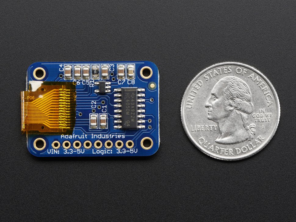 OLED Monochrome 128x32 SPI graphic display
