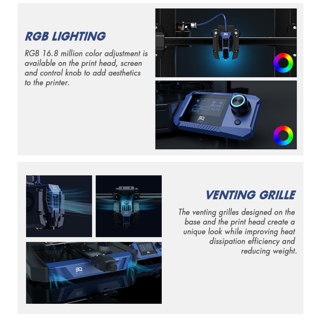 BIQU Hurakan DIY 3D Printer Klipper Ready
