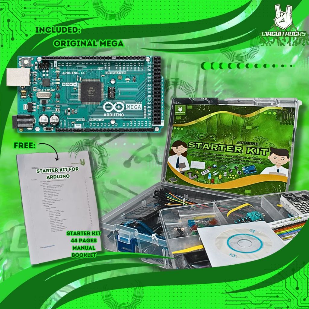Starter Kit for Arduino Upgraded RFID and Stepper Driver