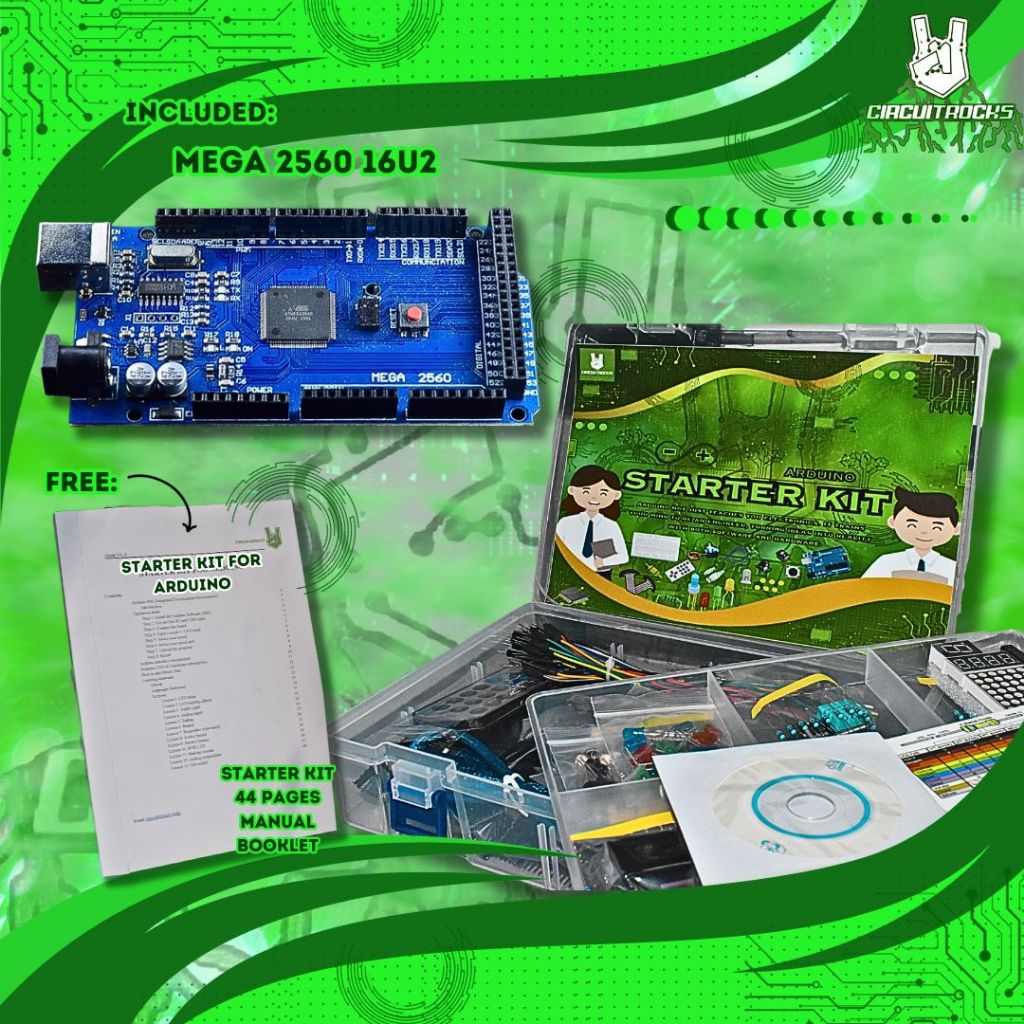 Starter Kit for Arduino Upgraded RFID and Stepper Driver