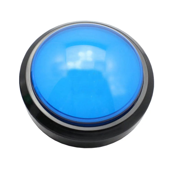 Big Round Push Button LED With Microswitch For Diy Arcade Game Machine 100Mm