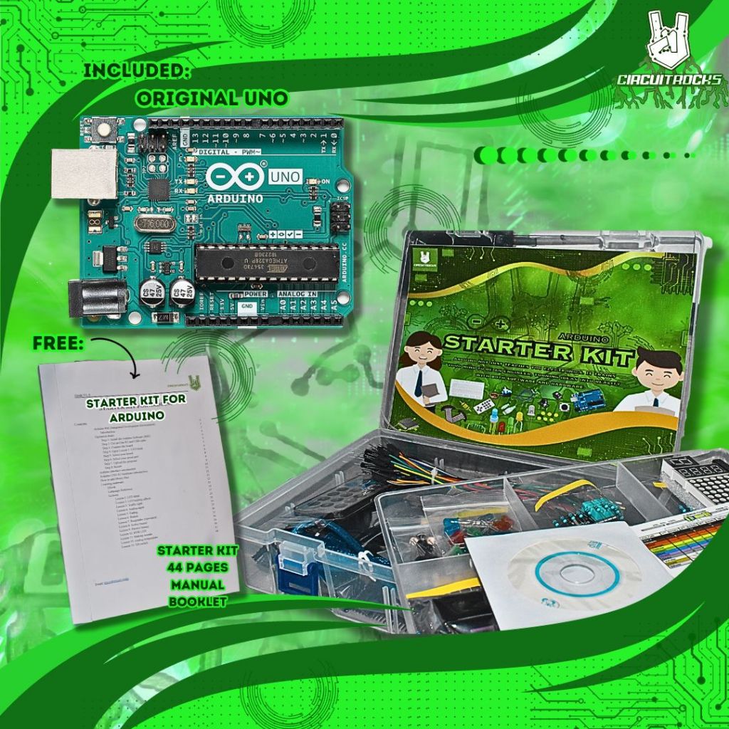 Starter Kit for Arduino Upgraded RFID and Stepper Driver