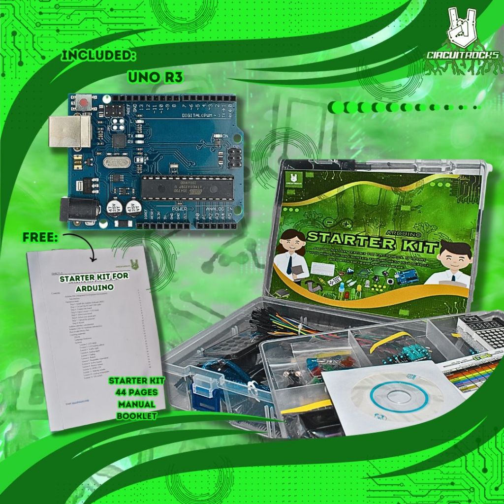 Starter Kit for Arduino Upgraded RFID and Stepper Driver
