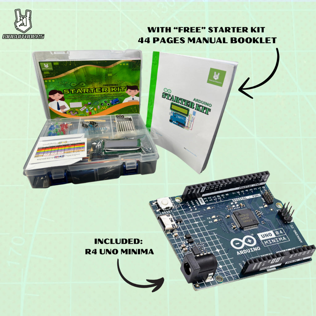 Starter Kit for Arduino Upgraded RFID and Stepper Driver