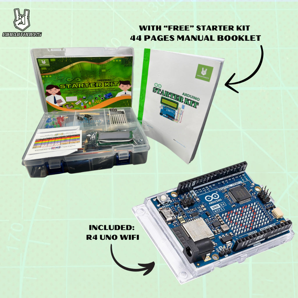 Starter Kit for Arduino Upgraded RFID and Stepper Driver