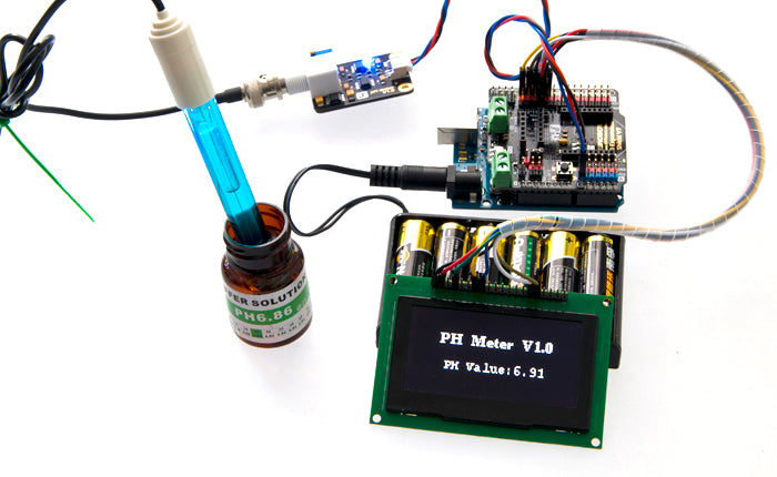 pH Meter Sensor Analog Kit (Arduino Compatible)