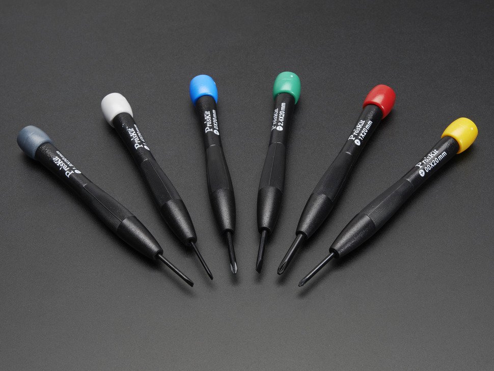 Precision screwdriver set 6 pieces Proskit