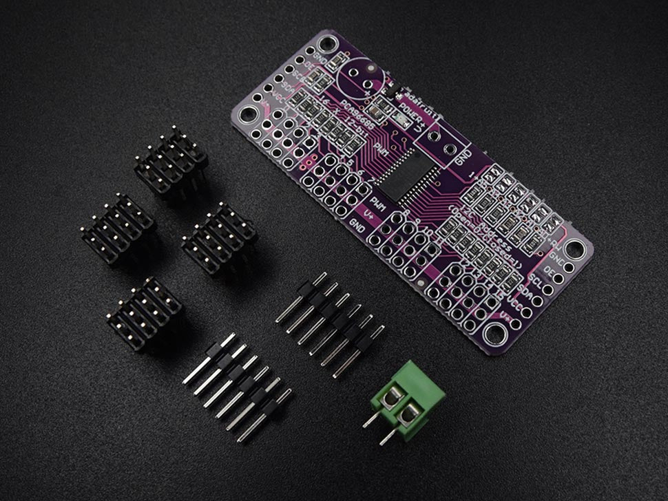 PWM/Servo Driver 16-Channel 12-bit I2C interface PCA9685