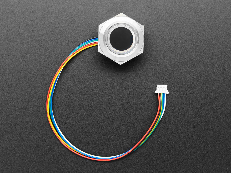 R503 New Circular Round Two-Color Ring Indicator LED Control DC3.3V MX1.0-6pin Capacitive Fingerprint Module Sensor Scanner