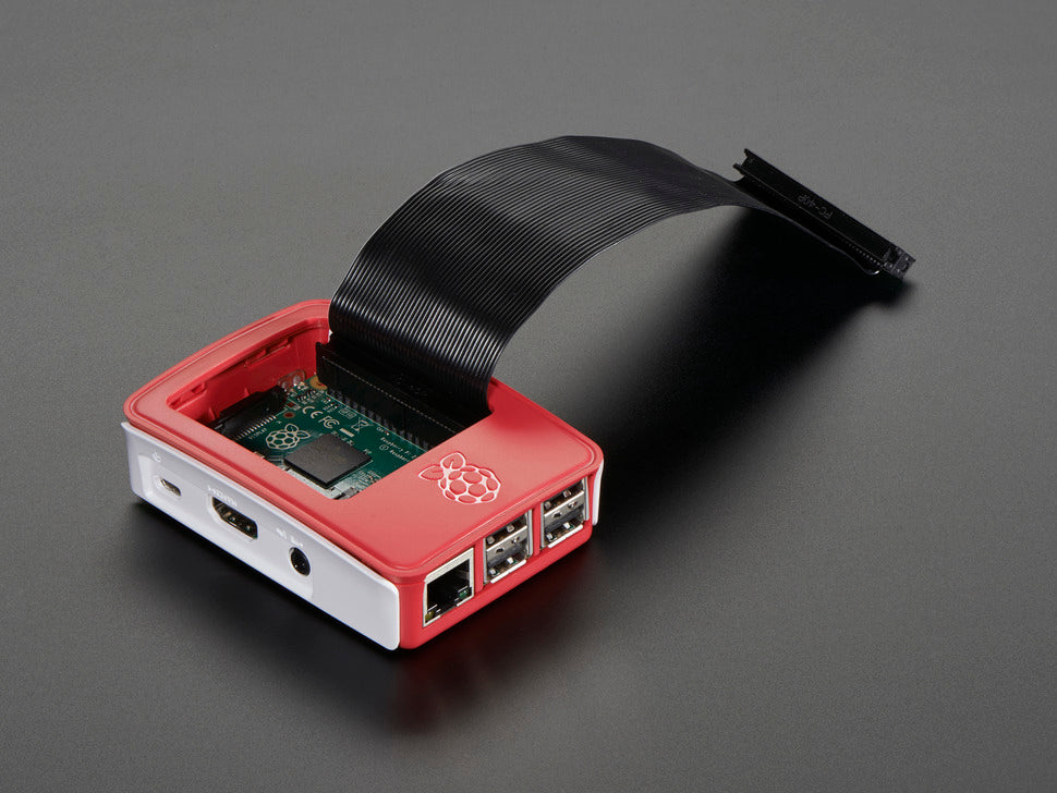 Raspberry Pi 3 B+ Case Red and White