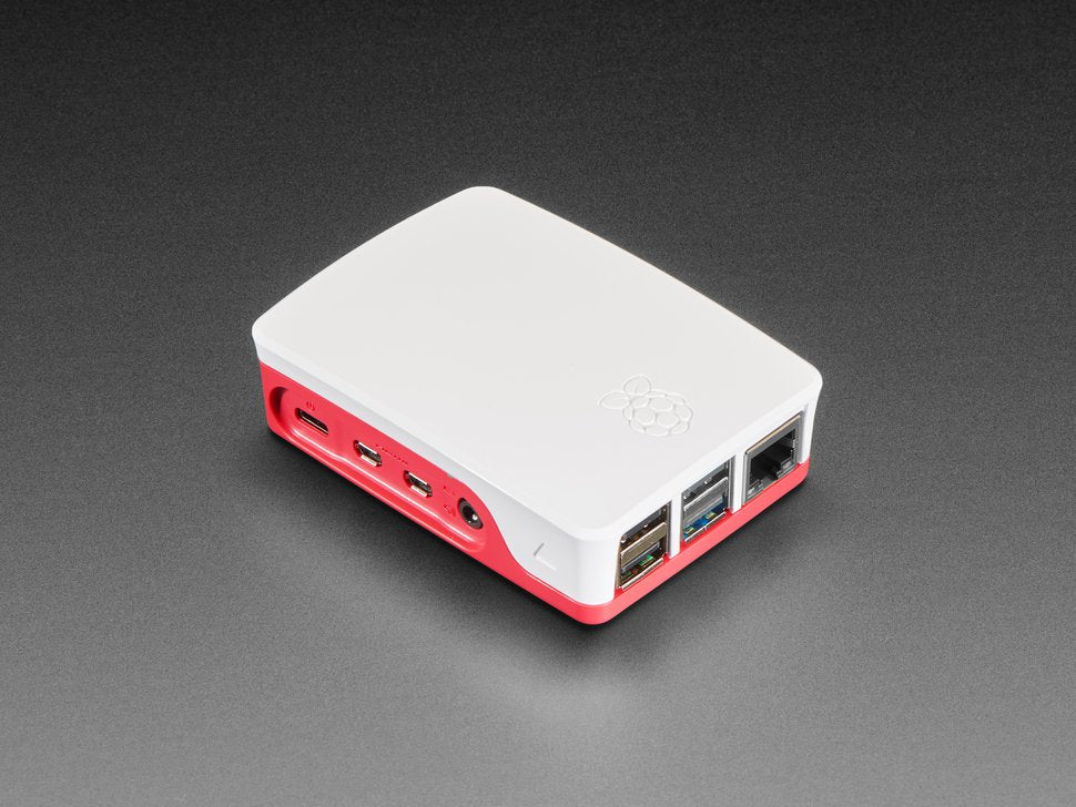 Raspberry Pi 4 Official Case Red White