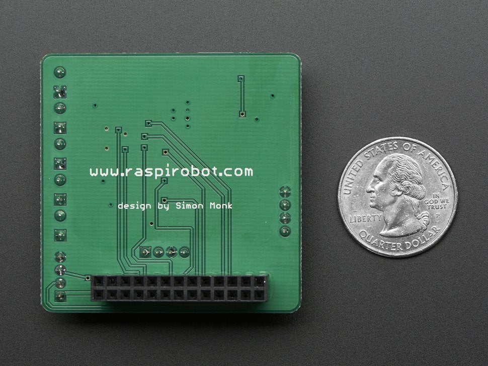 Raspberry Pi (RasPi) Robot Board v3 MonkMakes