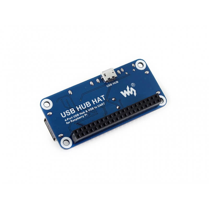 Raspberry Pi Zero WH Package D with USB HUB HAT
