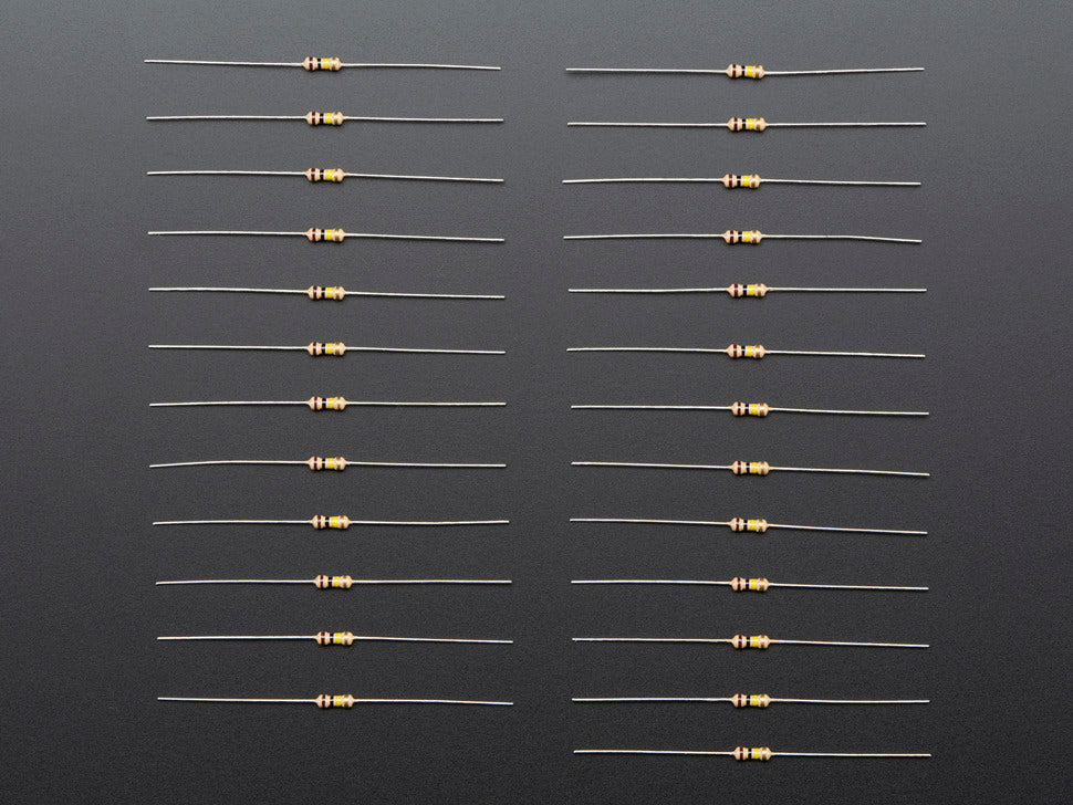 Resistor Through-Hole 100K ohm 5% 1/4W Pack of 10