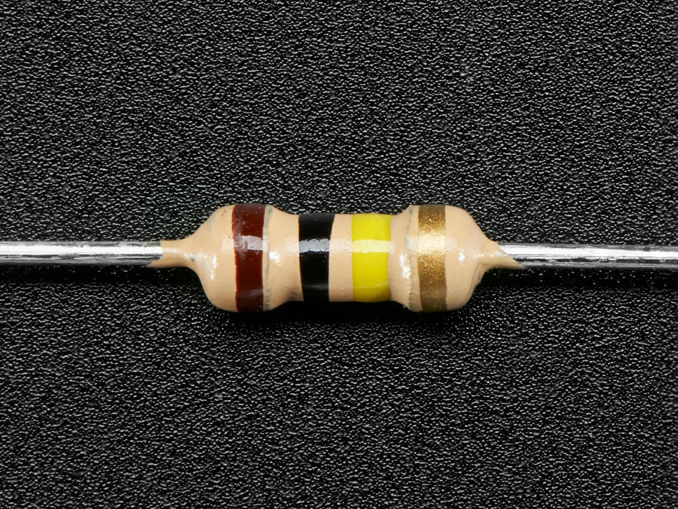 Resistor Through-Hole 100K ohm 5% 1/4W Pack of 10