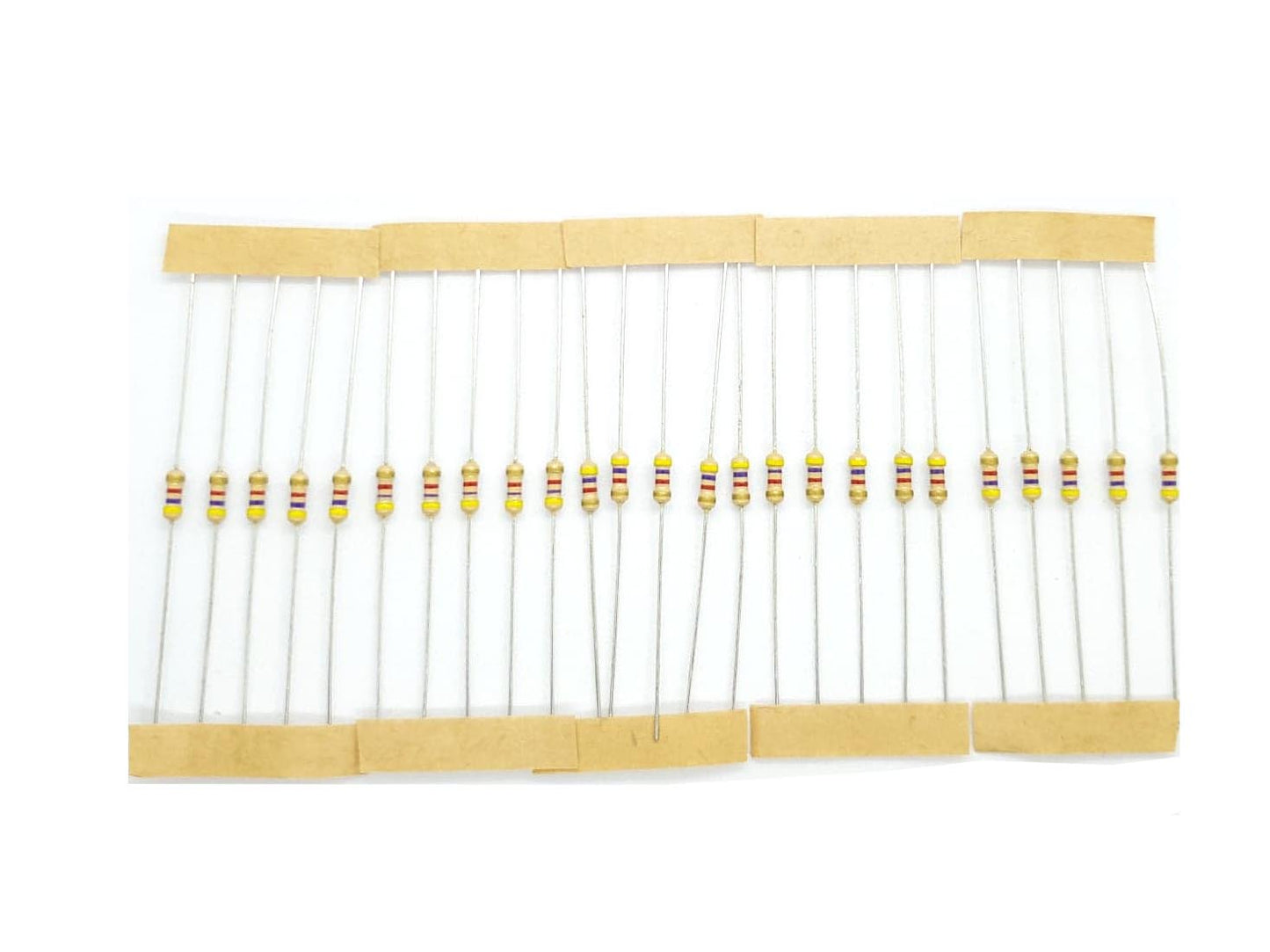 Resistor Through-Hole 4.7K ohm 5% 1/4W Pack of 10
