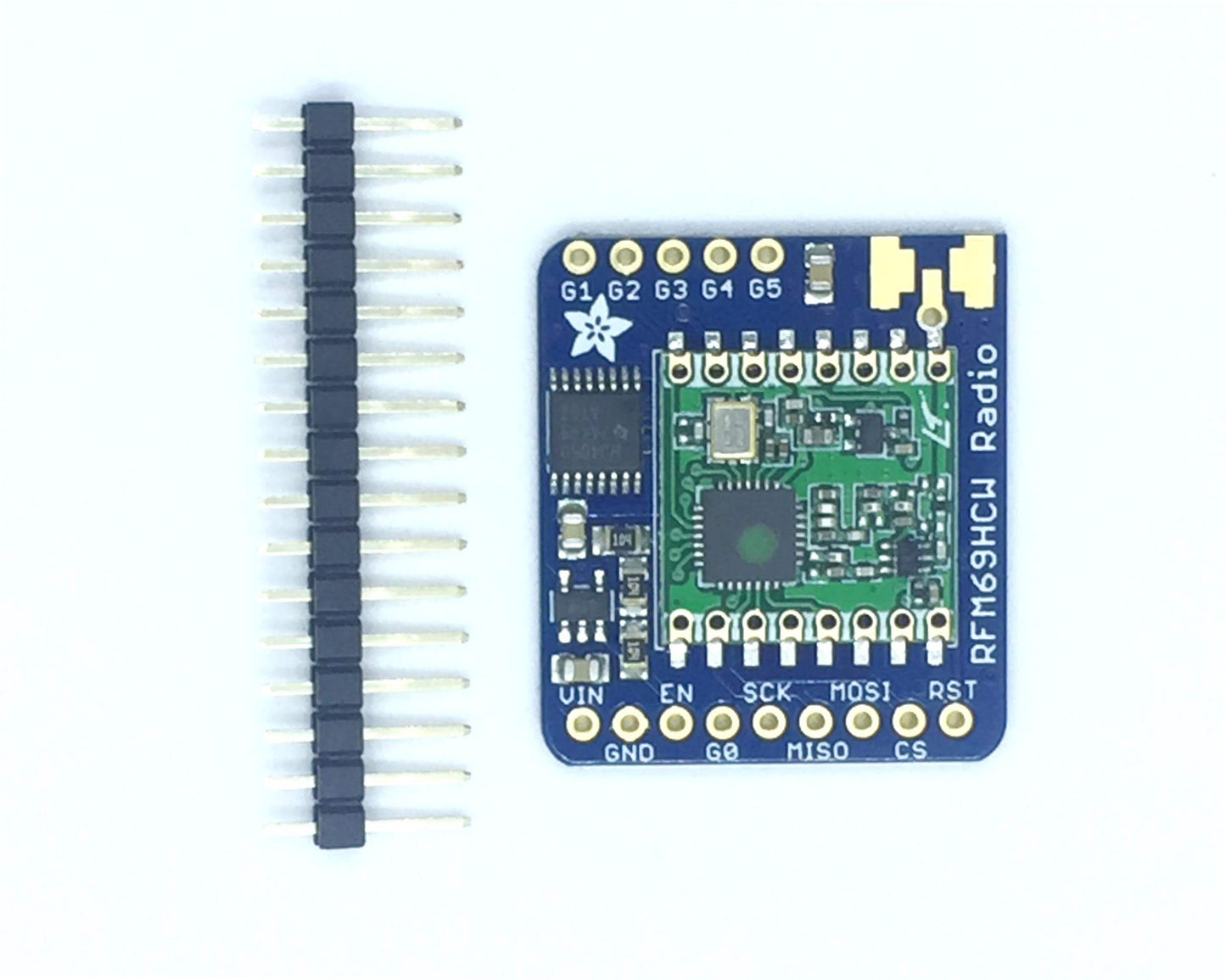 RFM69HCW Transceiver Radio Breakout 868 or 915 MHz RadioFruit