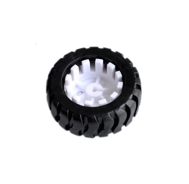 Rubber Wheel N20 ABS 43x19mm