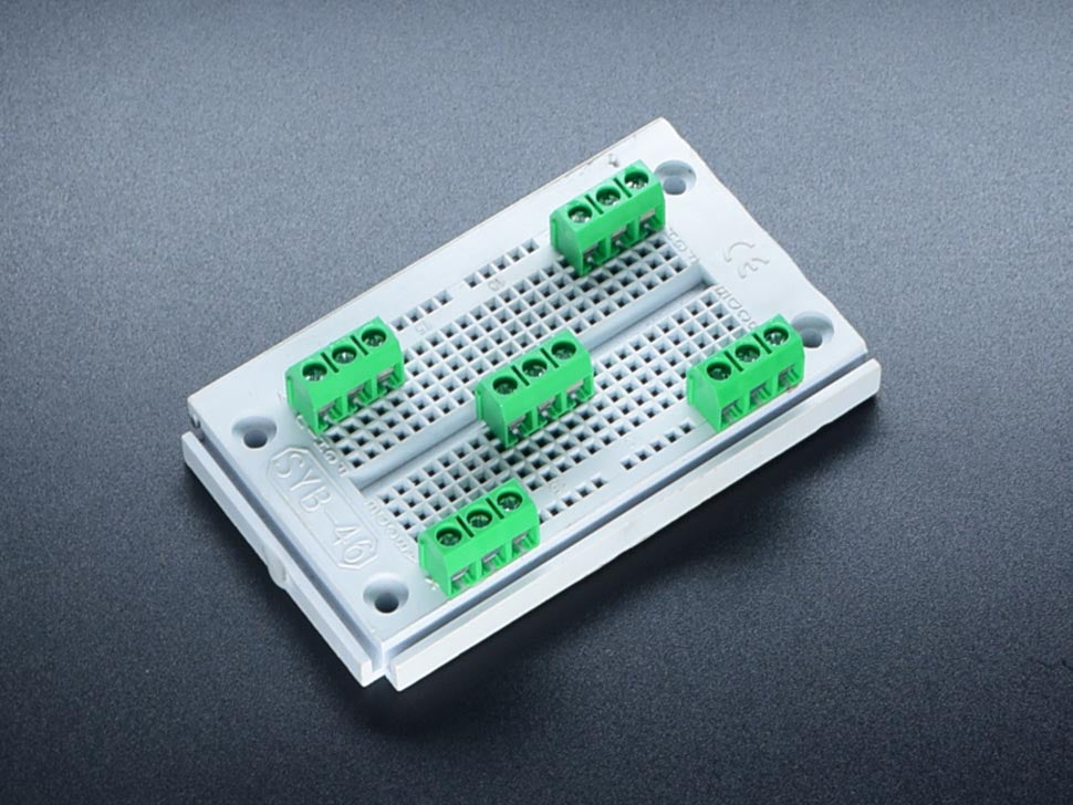Screw Terminals 3Pin 5mm Pitch Green 5PCS