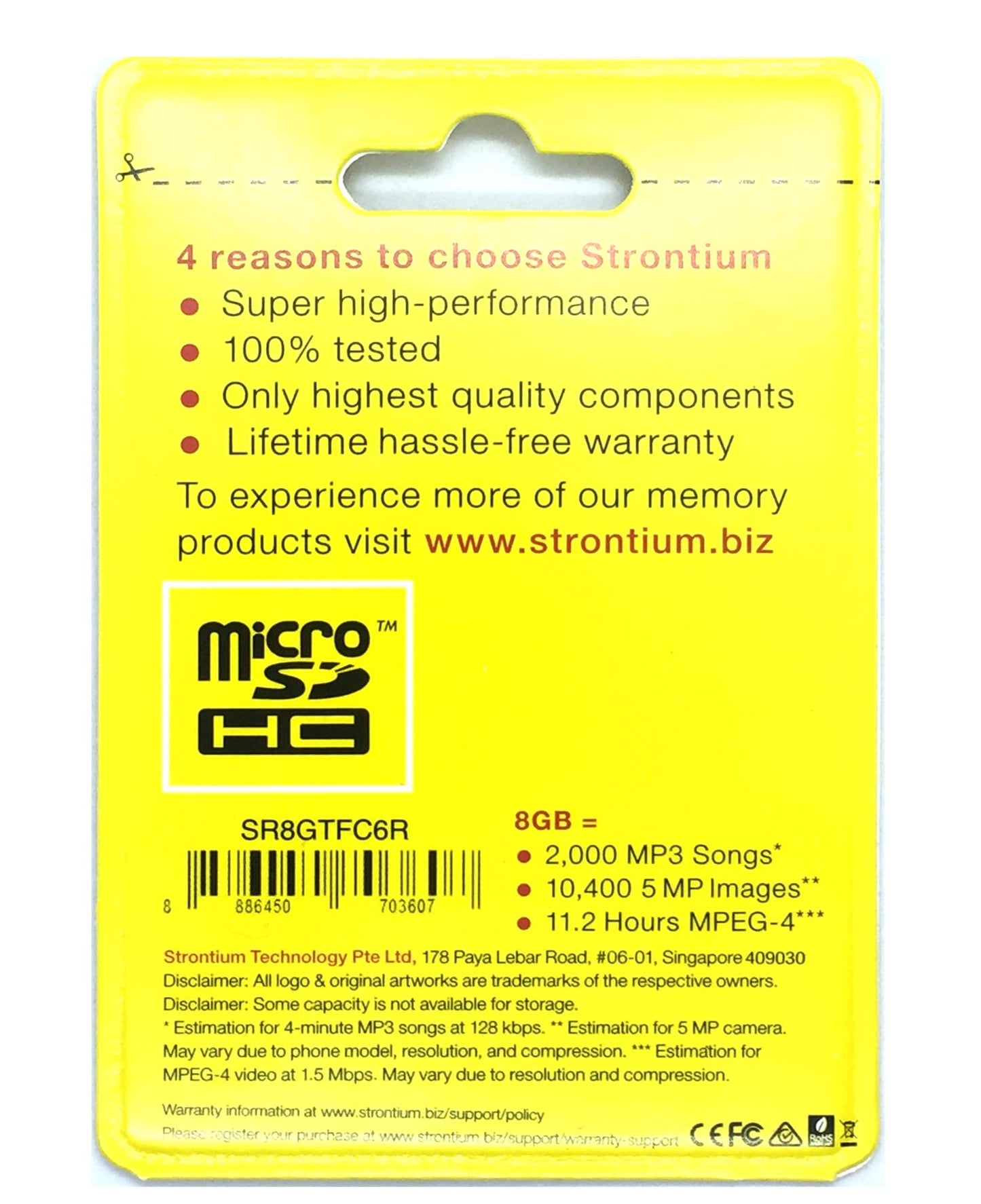 SD MicroSD Memory Card 8 GB for Raspberry Pi