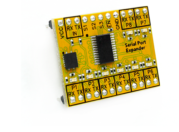 Serial Port Expander 8:1 Arduino Compatible