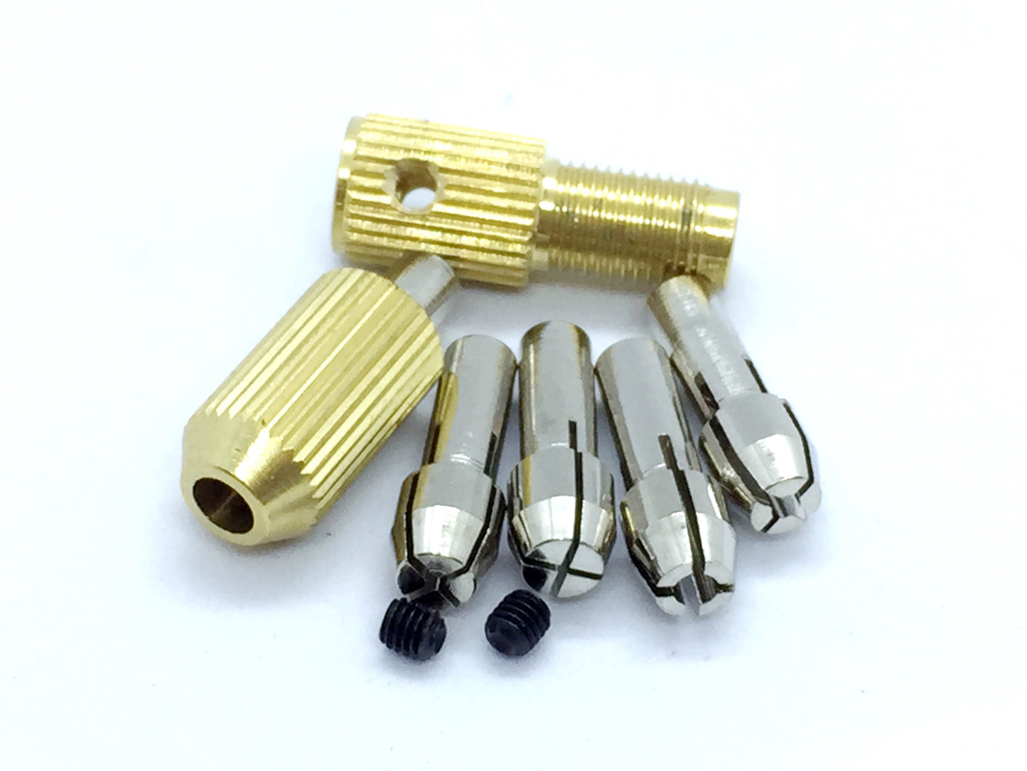 Shaft Drill Chuck Kit with 5 Copper Cores 2mm Aperture