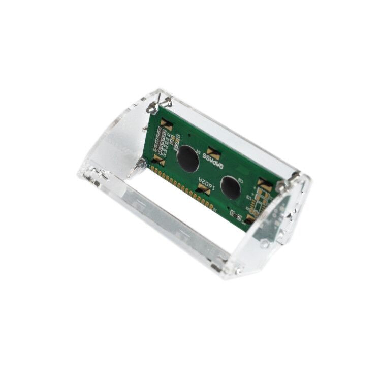 Shell Case Holder LCD display LCD 1602 Acrylic