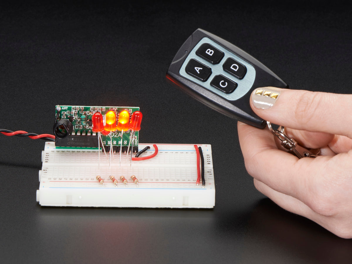 Simple RF T4 Receiver 315MHz Toggle Type