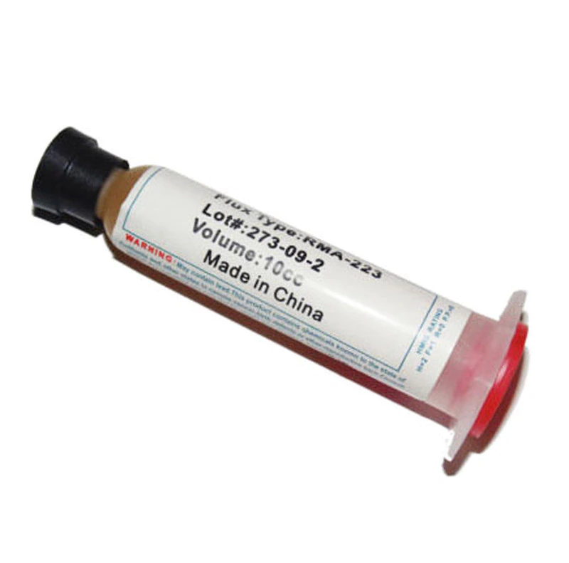 Solder PCB SMD Soldering Paste Flux 10cc Grease RMA223 RMA-223 For Chips Computer Phone LED BGA SMD