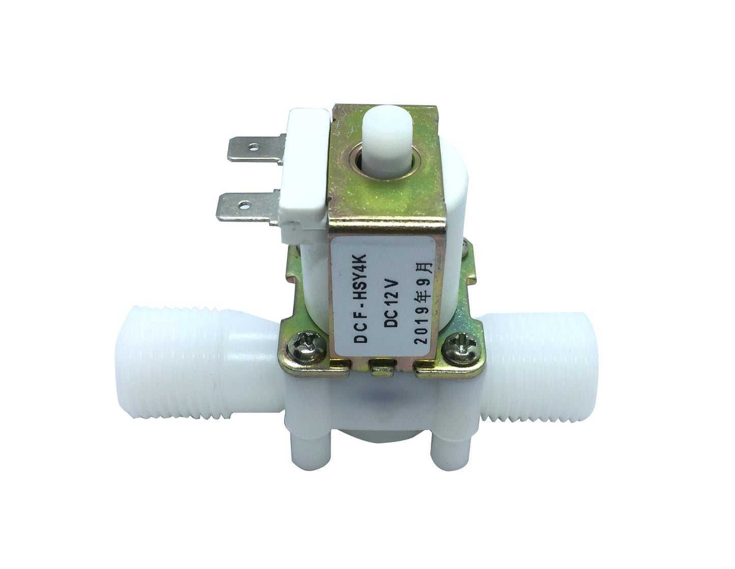 Solenoid Water Valve Plastic Normally Open