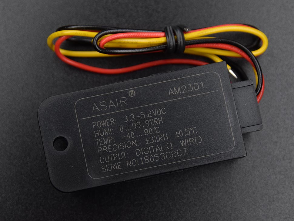 Temperature & Humidity Capacitive Digital AM2301 DHT21 Sensor