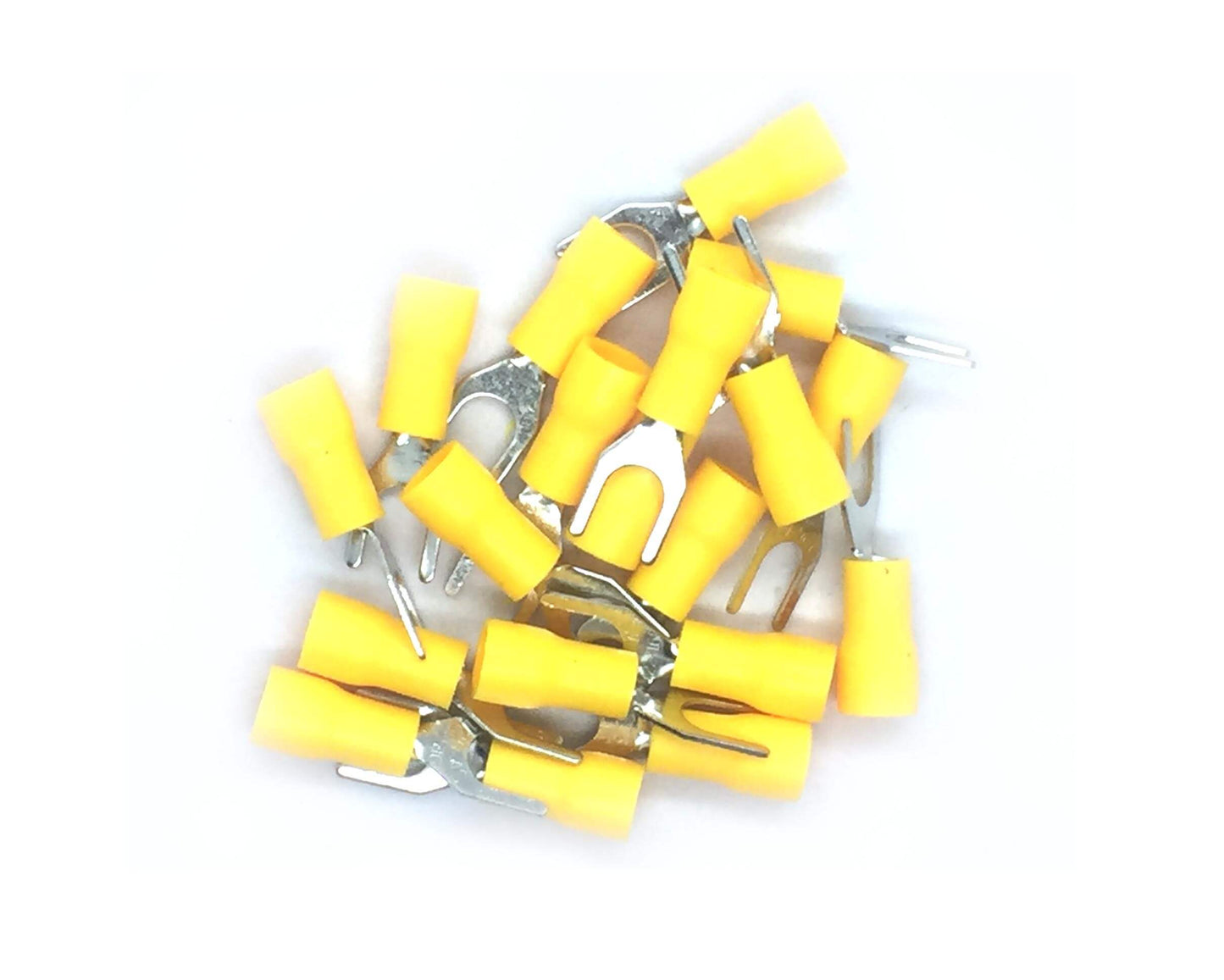 Terminal Lug Spade Connector Yellow 20PCS