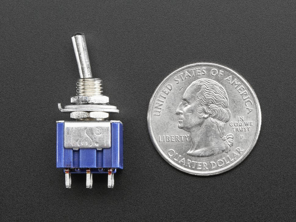 Toggle Switch Mini Panel Mount DPDT