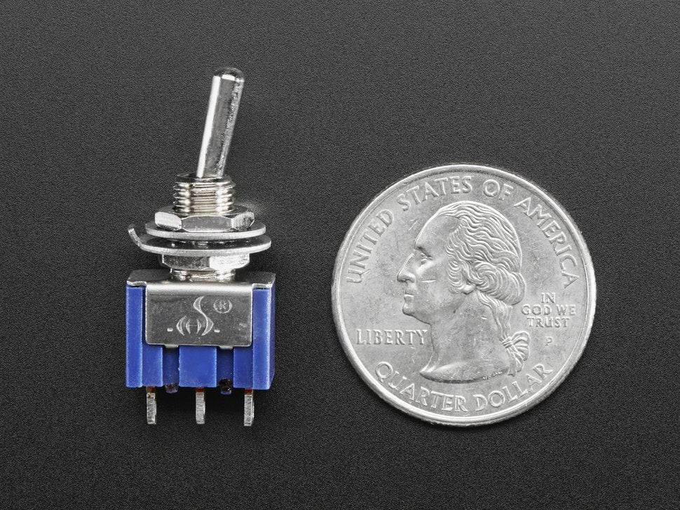 Toggle Switch Mini Panel Mount SPDT