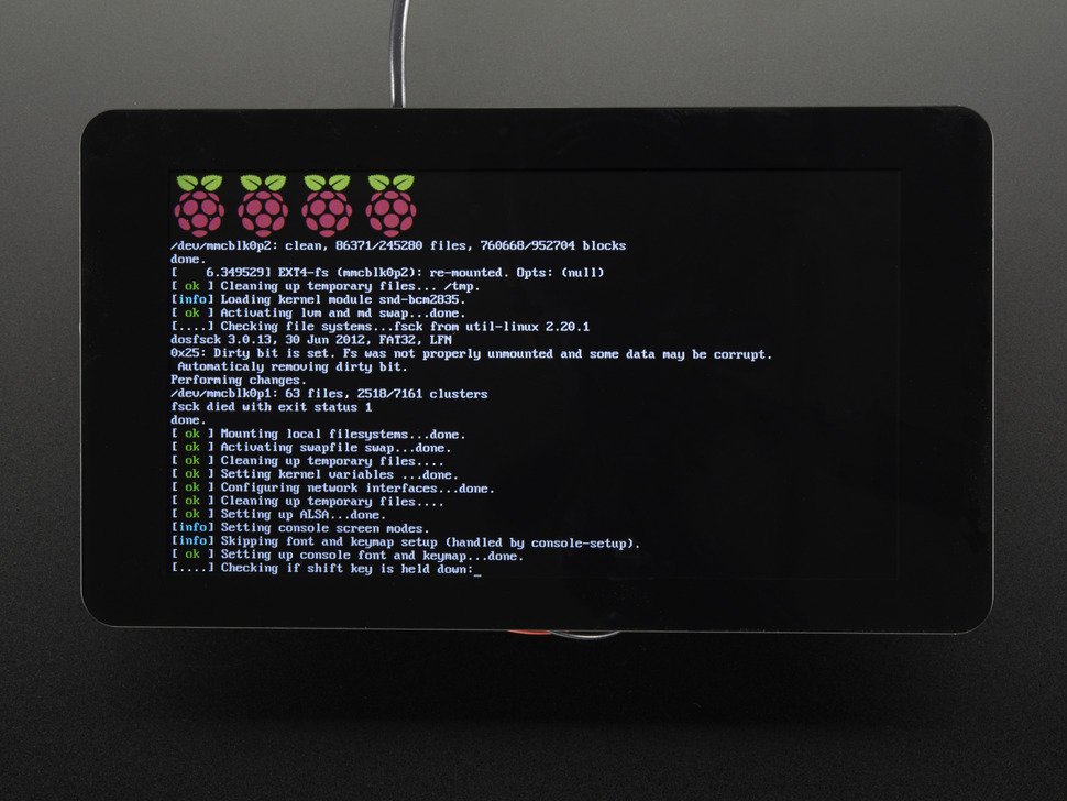 Touchscreen Display Pi 7" Foundation Display for Raspberry Pi