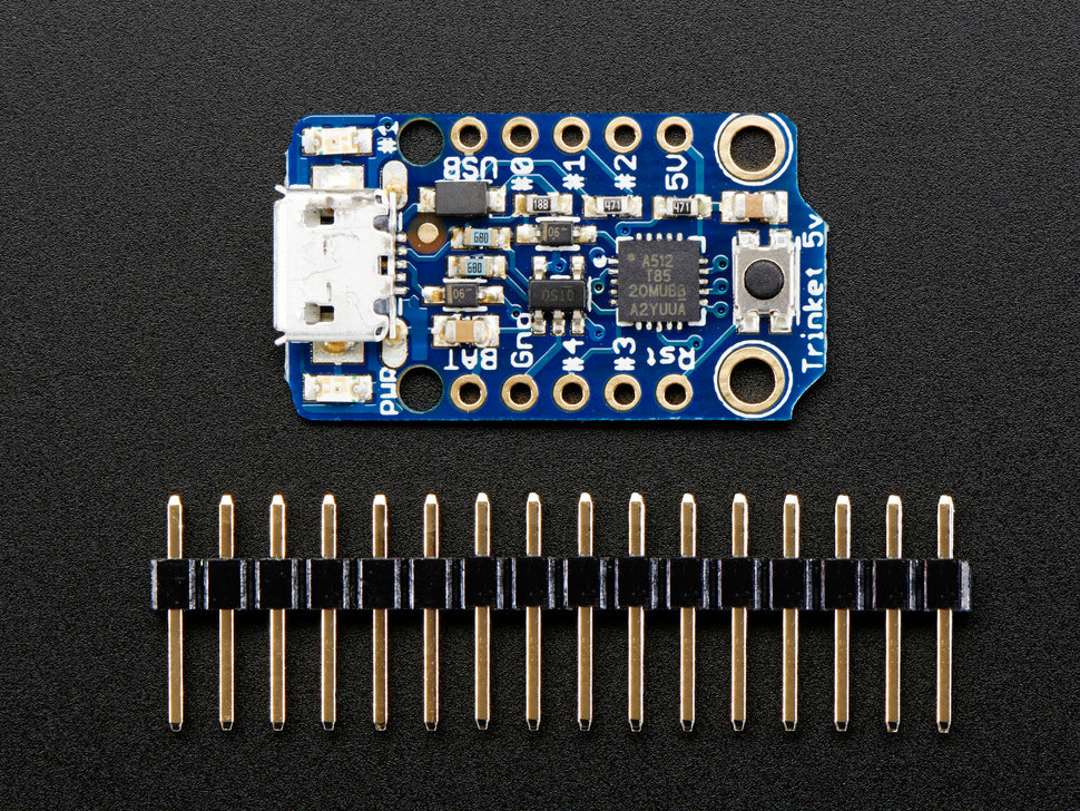 Trinket Adafruit Mini Microcontroller 5V Logic