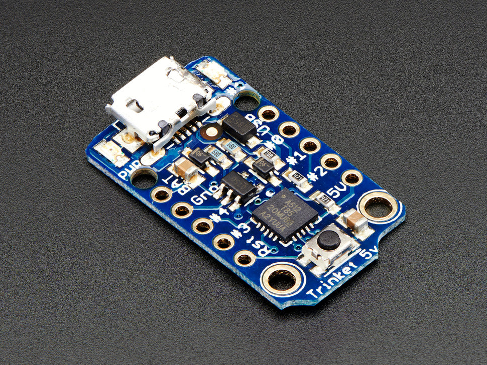 Trinket Adafruit Mini Microcontroller 5V Logic