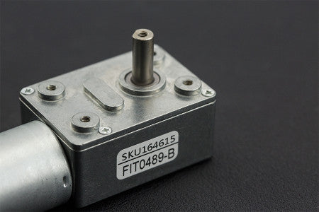 Turbo Metal Gear Worm Motor 6V 40RPM 10kg-cm