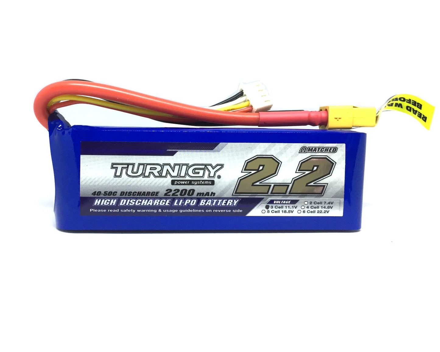 Turnigy 2200mAh 3S 40C Lipo Pack