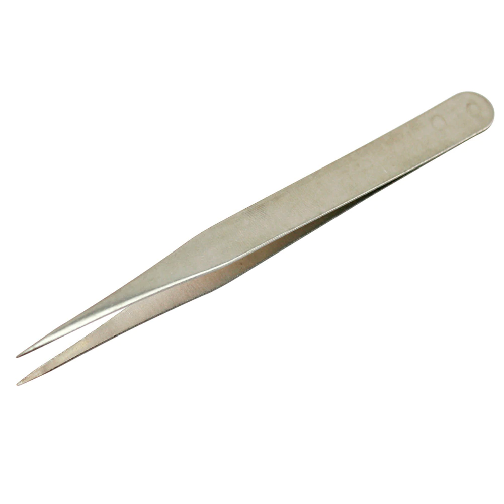 Tweezers Stainless Steel Assembly Repair Precision Tool Electronic Set