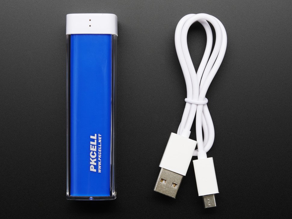 Low Current Lithium Ion Battery Pack - 2500 mAh (USB)