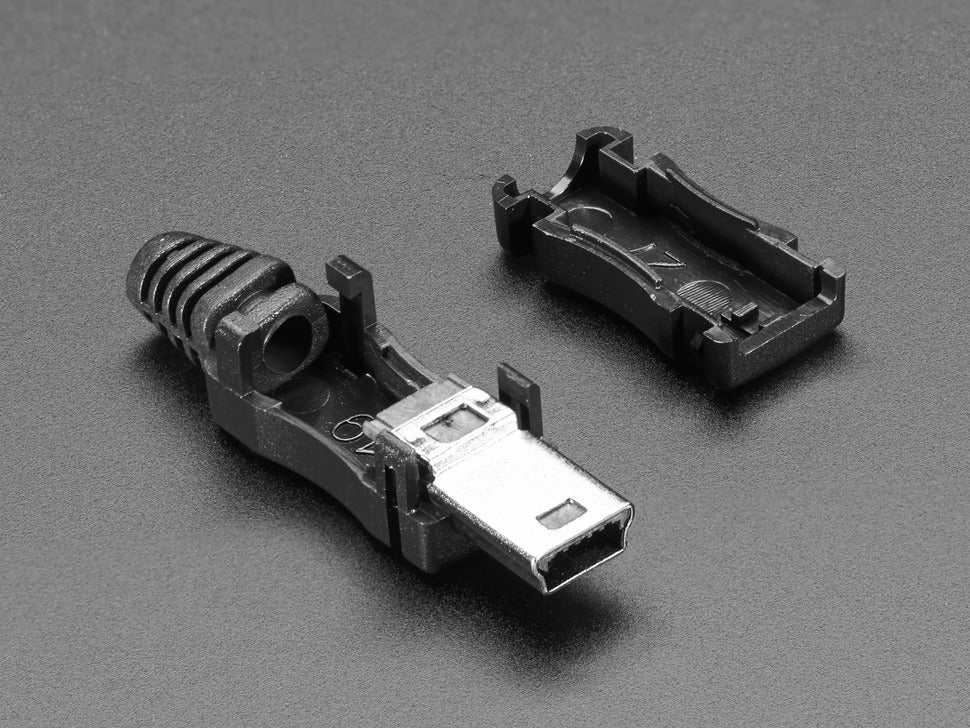 USB DIY Connector Shell Type Mini-B Plug
