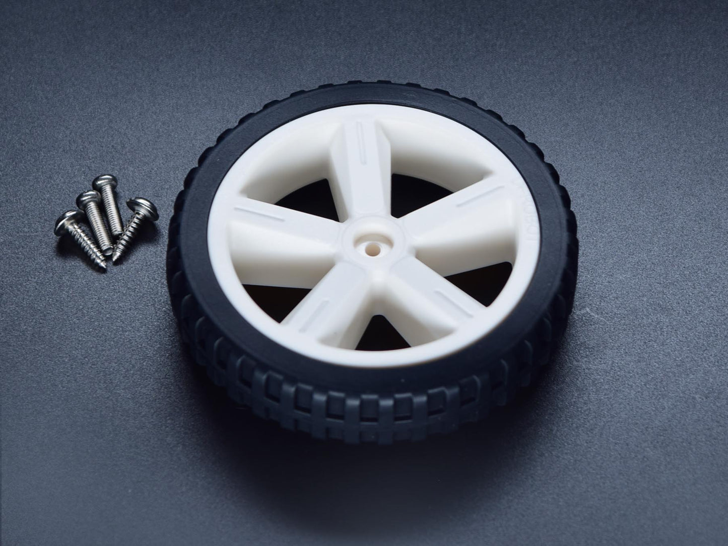 Wheel D80mm Silicone For TT Motor