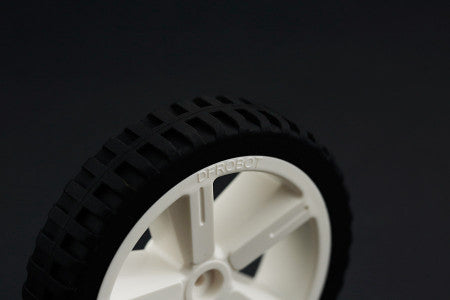 Wheel D80mm Silicone For TT Motor