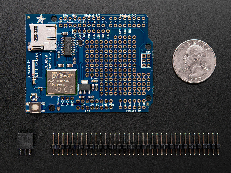 WiFi Shield Adafruit HUZZAH CC3000 with Onboard Antenna