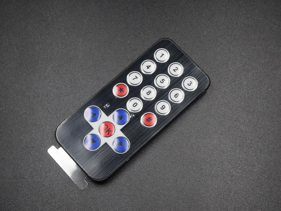 Wireless Remote Control with Infrared IR Receiver