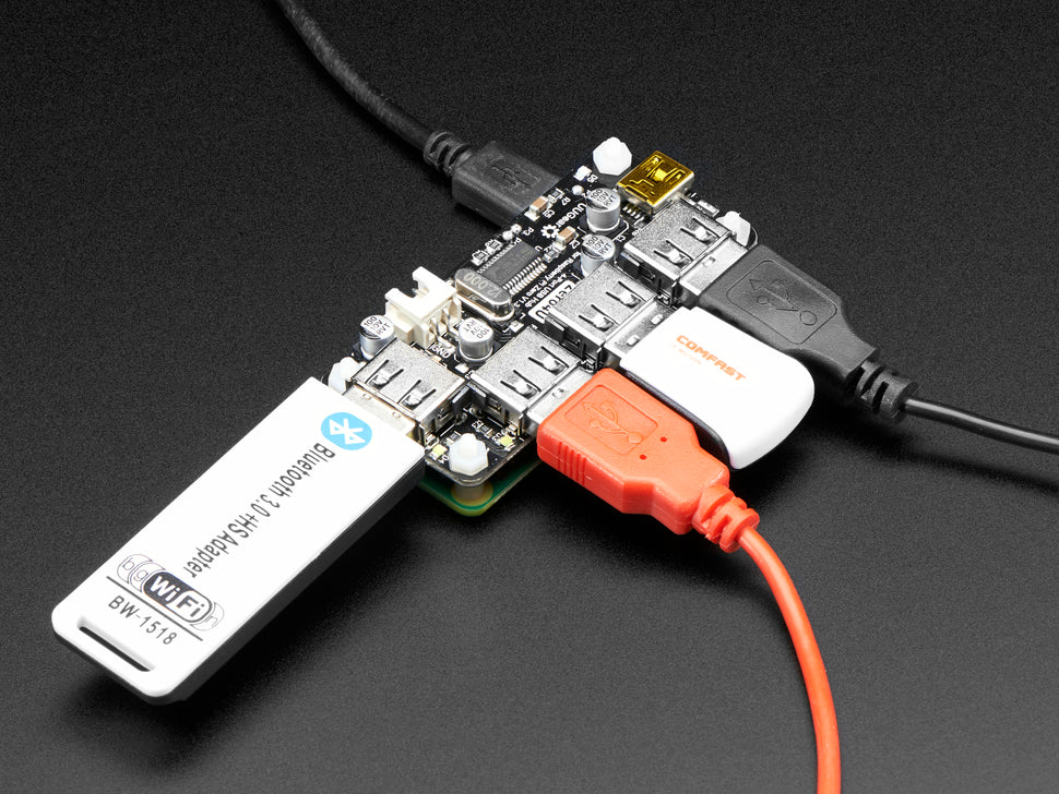 Zero4U 4 Port USB Hub for Raspberry Pi Zero v1.3