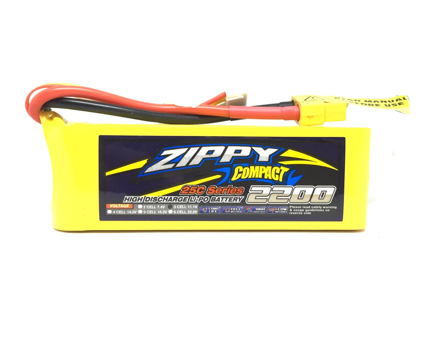 ZIPPY Compact 2200mAh 3S 25C Lipo Pack